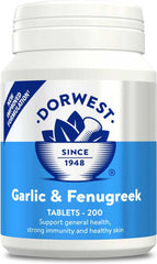 Dorwest - Garlic & Fenugreek Tablets -  100 Tablets