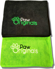 Microfibre Dog Towels - Super Absorbent - 2 Large Microfibre Drying Pet Towels for Dogs, Cats & Pets