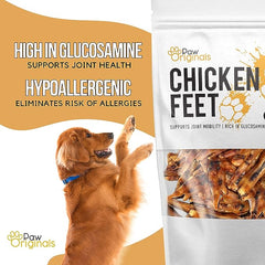 Paw Originals 100% Natural Chicken Feet 100g