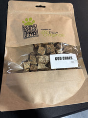 Paw Originals Cod Cubes 150g 100% Natural Single Protein