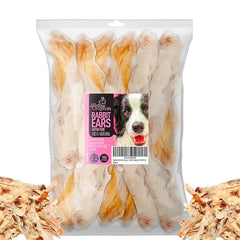 Paw Originals 100% Rabbit Ears With Fur 1kg