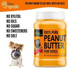 Paw Originals Peanut Butter For Dogs & Puppy 340g