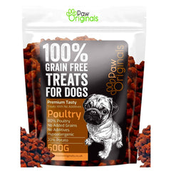 Paw Originals Poultry Grain Free Dog Training Treats 500g