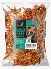 Paw Originals Air Dried Chicken Feet For Dogs - 1KG