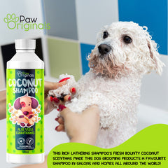 Paw Originals Bounty Coconut Dog Shampoo 500ML